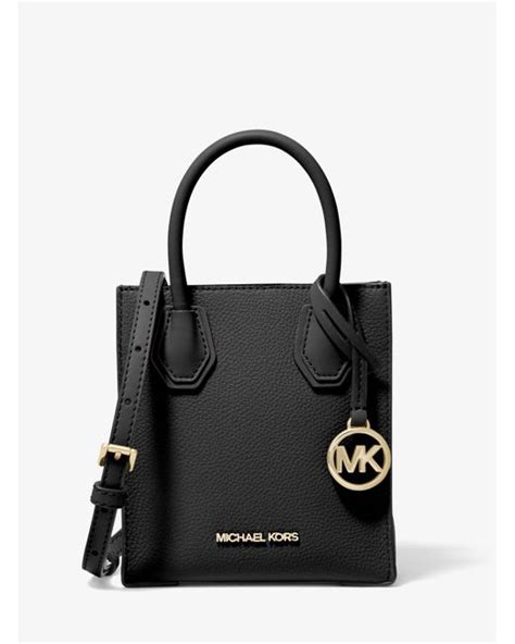 michael kors tote pebble leather|mercer extra small pebbled leather.